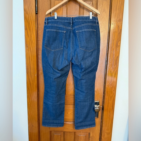 LOFT Blue curvy Straight Leg Jeans - Picture 3 of 4